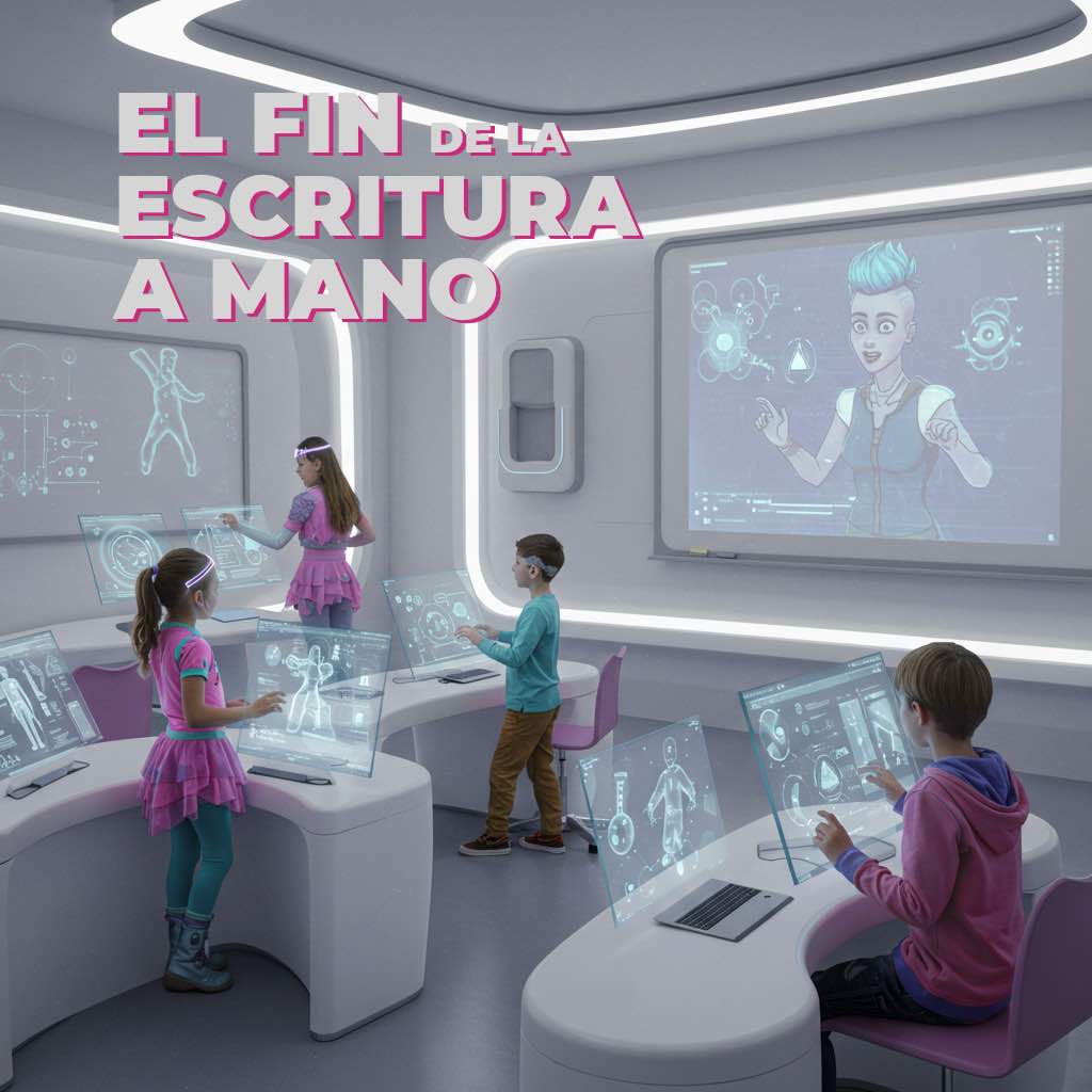El fin de la escritura a mano