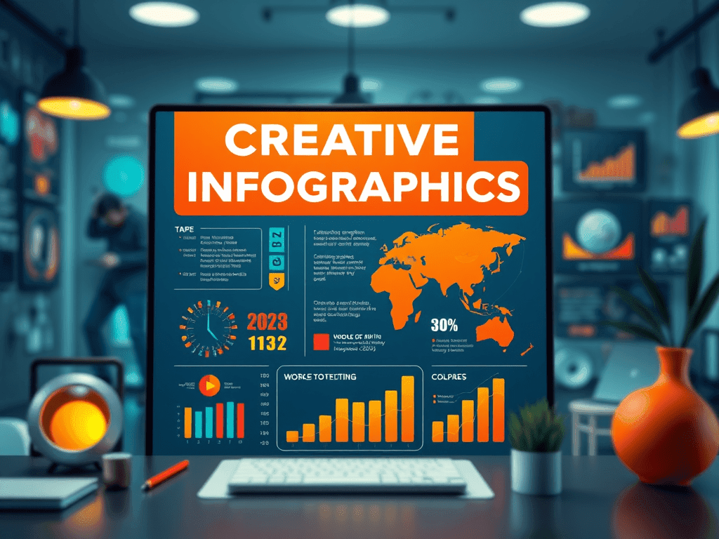 Infografías Creativas: Tendencias 2025