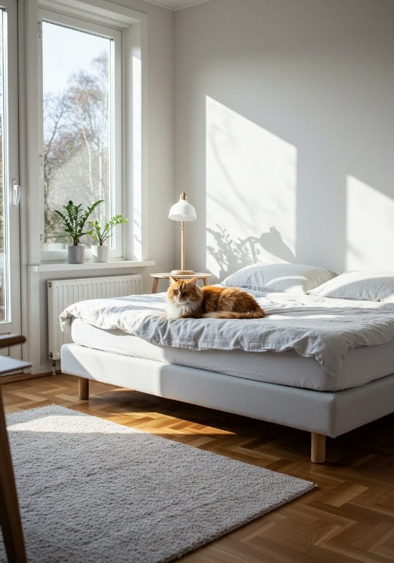 Qué necesita un gato para vivir en un piso