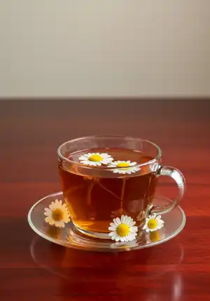 Flores de manzanilla para preparar té medicinal