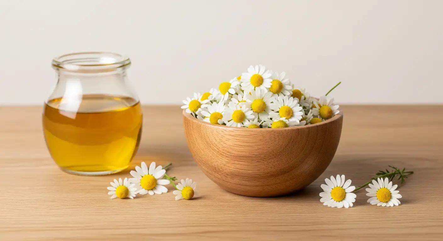 Cuida tus ojos con la flor de manzanilla