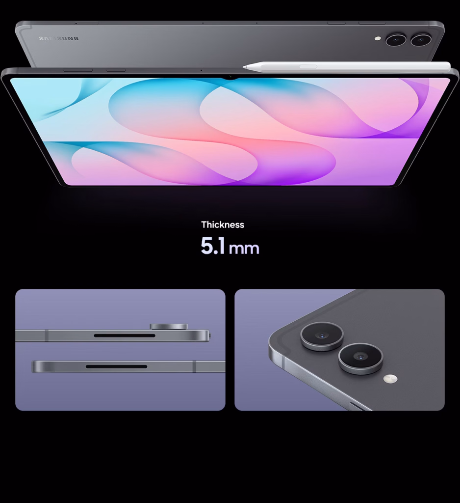 La Galaxy Tab S12 es la nueva familia de tablets premium de Samsung para 2026. Está formada por la S12+ y la S12 Ultra, ambas con Dimensity 9500, pantallas Dynamic AMOLED 2X de 120 Hz, S Pen, Galaxy AI y Android 17. La principal diferencia está en el tamaño, configuración, cámaras y conectividad.